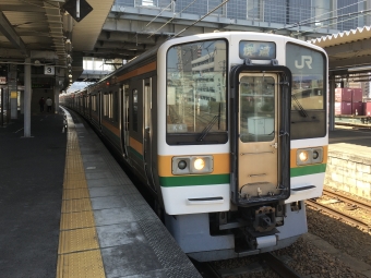 大曽根駅から多治見駅の乗車記録(乗りつぶし)写真
