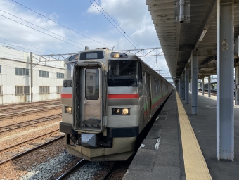 岩見沢駅から白石駅の乗車記録(乗りつぶし)写真