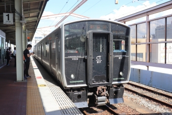 佐賀駅から肥前浜駅の乗車記録(乗りつぶし)写真