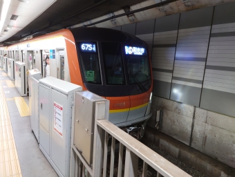 渋谷駅から明治神宮前駅の乗車記録(乗りつぶし)写真