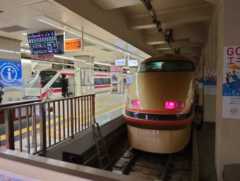 浅草駅から春日部駅の乗車記録(乗りつぶし)写真