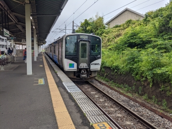 塩釜駅から高城町駅の乗車記録(乗りつぶし)写真