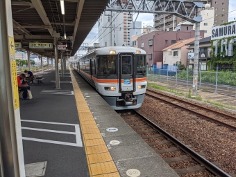 清水駅から甲府駅の乗車記録(乗りつぶし)写真