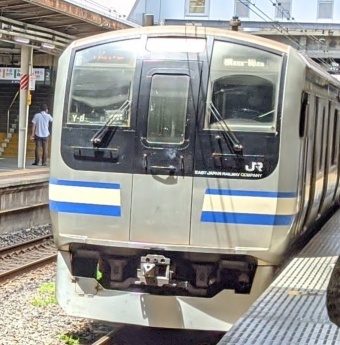千葉駅から君津駅の乗車記録(乗りつぶし)写真