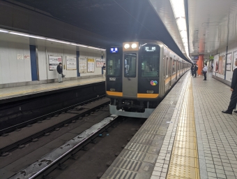 近鉄日本橋駅から大阪難波駅:鉄道乗車記録の写真