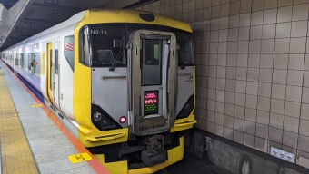 東京駅から蘇我駅の乗車記録(乗りつぶし)写真
