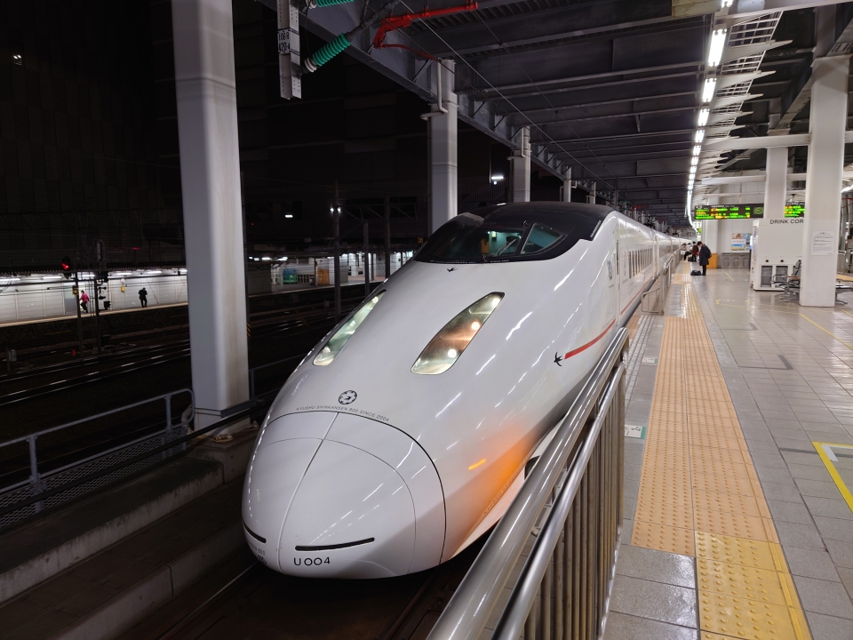鉄道乗車記録「博多駅から熊本駅」乗車した列車(外観)の写真(1) by 黒桐 撮影日時:2021年12月18日