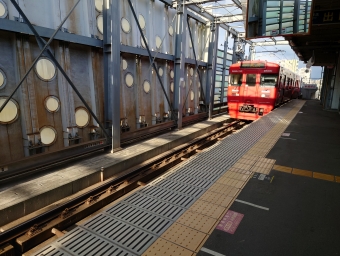 水前寺駅から熊本駅の乗車記録(乗りつぶし)写真
