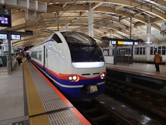 新潟駅から東三条駅の乗車記録(乗りつぶし)写真