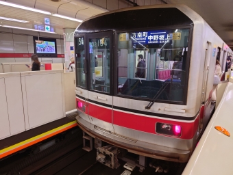 中野坂上駅から方南町駅の乗車記録(乗りつぶし)写真