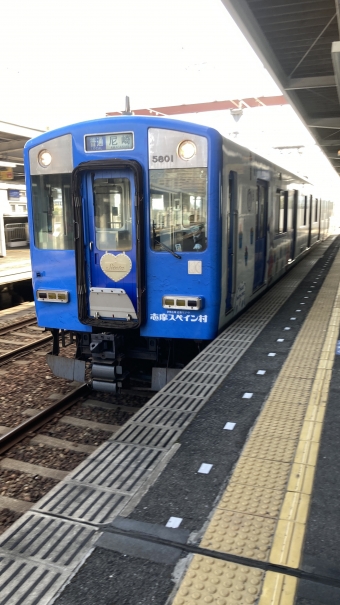 大物駅から尼崎駅の乗車記録(乗りつぶし)写真