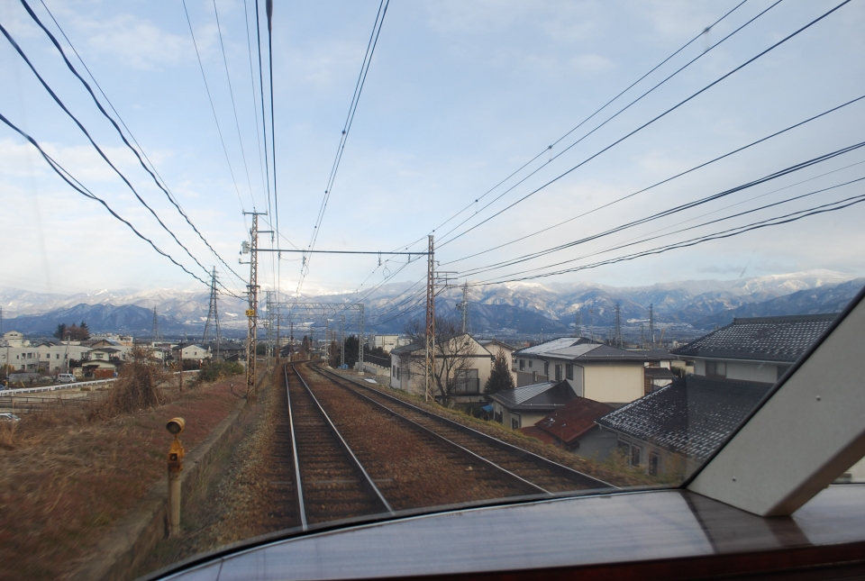 鉄道乗車記録「湯田中駅から長野駅」の写真(4) by ボルサリーノ 撮影日時:2009年01月11日