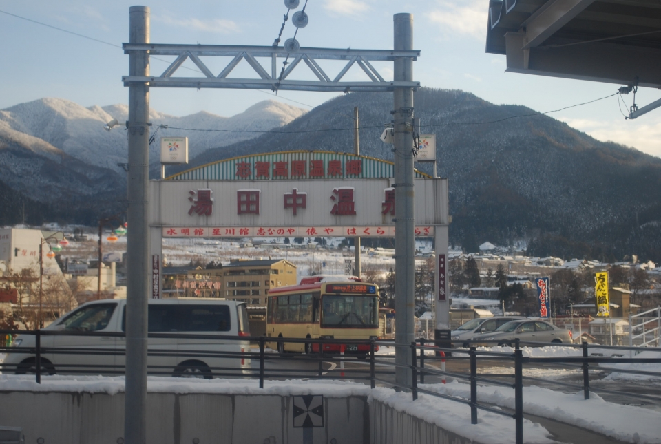 鉄道乗車記録「湯田中駅から長野駅」の写真(7) by ボルサリーノ 撮影日時:2009年01月11日