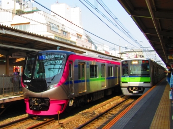 千歳烏山駅から仙川駅の乗車記録(乗りつぶし)写真