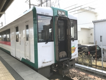 酒田駅から新庄駅:鉄道乗車記録の写真
