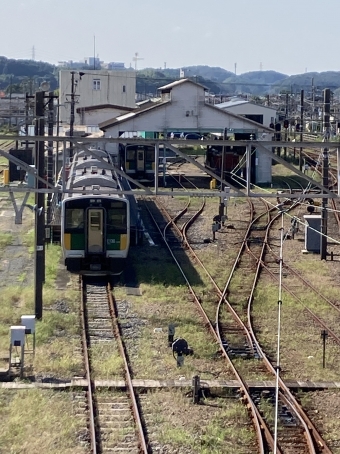 新橋駅から新橋駅の乗車記録(乗りつぶし)写真
