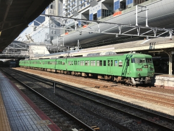 加古川駅から京都駅の乗車記録(乗りつぶし)写真