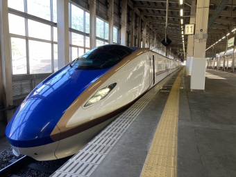 越後湯沢駅から上野駅の乗車記録(乗りつぶし)写真