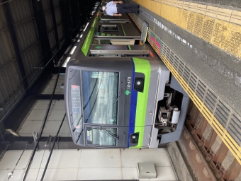 橋本駅から京王多摩センター駅の乗車記録(乗りつぶし)写真