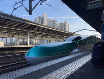 宇都宮駅から郡山駅の乗車記録(乗りつぶし)写真