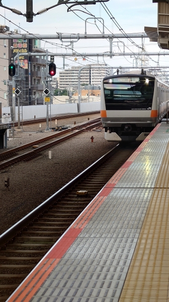東小金井駅から西国分寺駅:鉄道乗車記録の写真