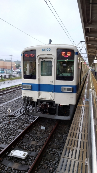 小川町駅から寄居駅の乗車記録(乗りつぶし)写真