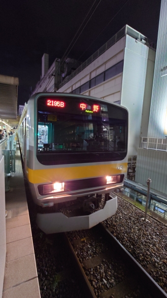 錦糸町駅から秋葉原駅:鉄道乗車記録の写真