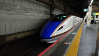 金沢駅から大宮駅の乗車記録(乗りつぶし)写真