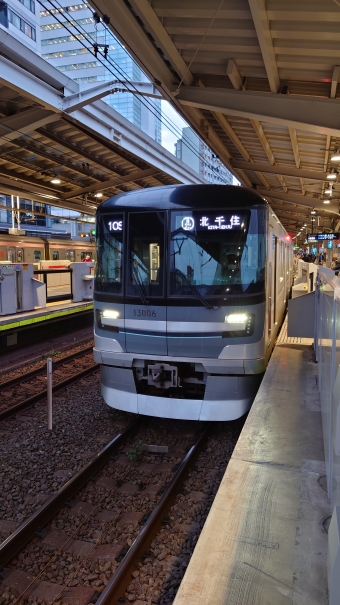 中目黒駅から茅場町駅:鉄道乗車記録の写真