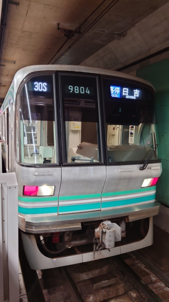 後楽園駅から武蔵小山駅の乗車記録(乗りつぶし)写真