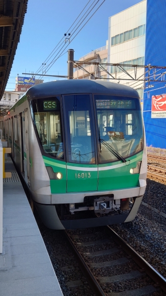 松戸駅から新松戸駅の乗車記録(乗りつぶし)写真