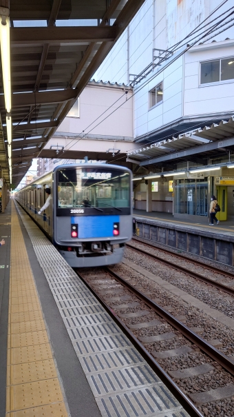 東村山駅から久米川駅:鉄道乗車記録の写真