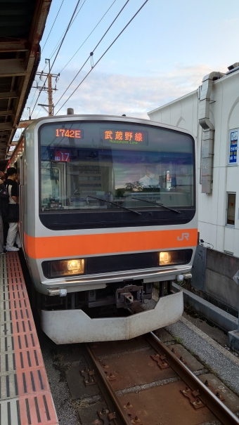 東京駅から西船橋駅:鉄道乗車記録の写真