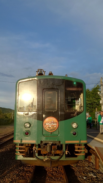 塘路駅から釧路駅の乗車記録(乗りつぶし)写真