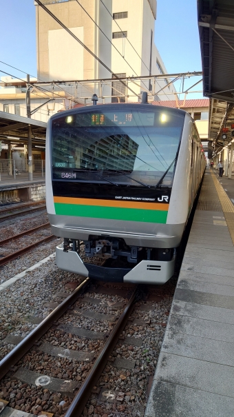 高崎駅から大宮駅:鉄道乗車記録の写真