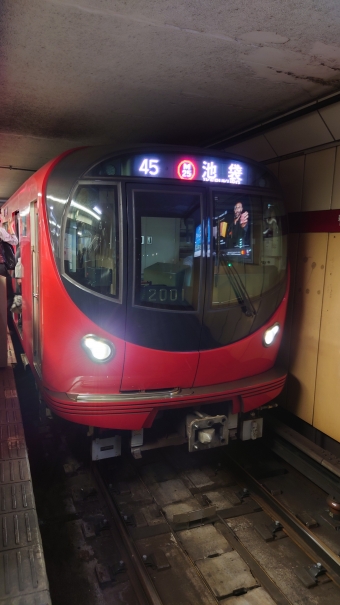 荻窪駅から新宿駅の乗車記録(乗りつぶし)写真