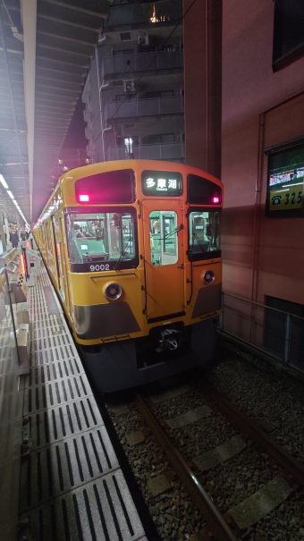 国分寺駅から萩山駅の乗車記録(乗りつぶし)写真