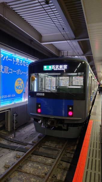 本川越駅から所沢駅:鉄道乗車記録の写真