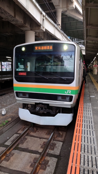 熊谷駅から大宮駅:鉄道乗車記録の写真