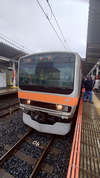 南浦和駅から吉川美南駅の乗車記録(乗りつぶし)写真