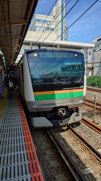 藤沢駅から大船駅:鉄道乗車記録の写真