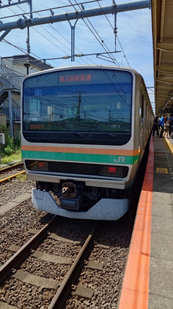大船駅から鎌倉駅:鉄道乗車記録の写真