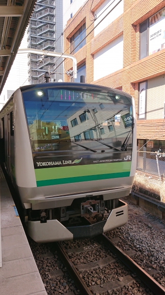 町田駅から桜木町駅の乗車記録(乗りつぶし)写真