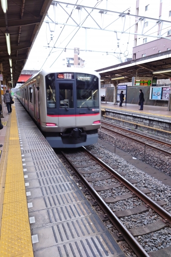 上福岡駅から朝霞台駅の乗車記録(乗りつぶし)写真