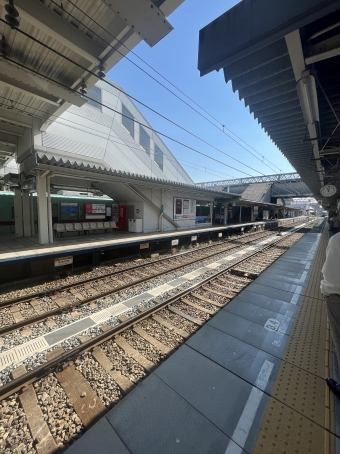 西鉄二日市駅から西鉄福岡（天神）駅の乗車記録(乗りつぶし)写真