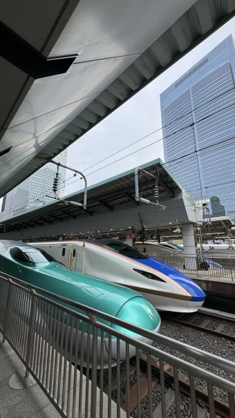 東京駅から新青森駅の乗車記録(乗りつぶし)写真