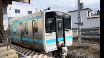 陸奥湊駅から本八戸駅の乗車記録(乗りつぶし)写真