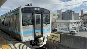 本八戸駅から八戸駅の乗車記録(乗りつぶし)写真