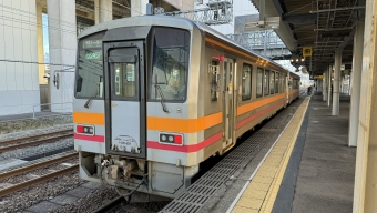 平岩駅から糸魚川駅の乗車記録(乗りつぶし)写真