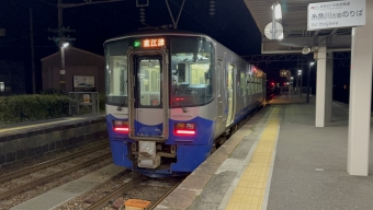 泊駅から糸魚川駅の乗車記録(乗りつぶし)写真